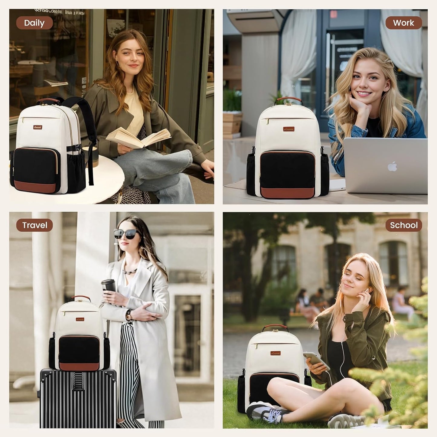Custom Business Laptop Backpack with Organized Compartments