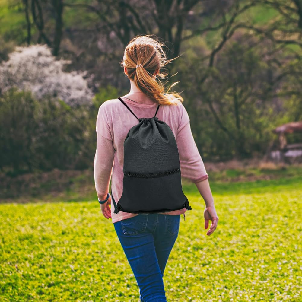 Custom Drawstring Gym Backpack with Reinforced Corners