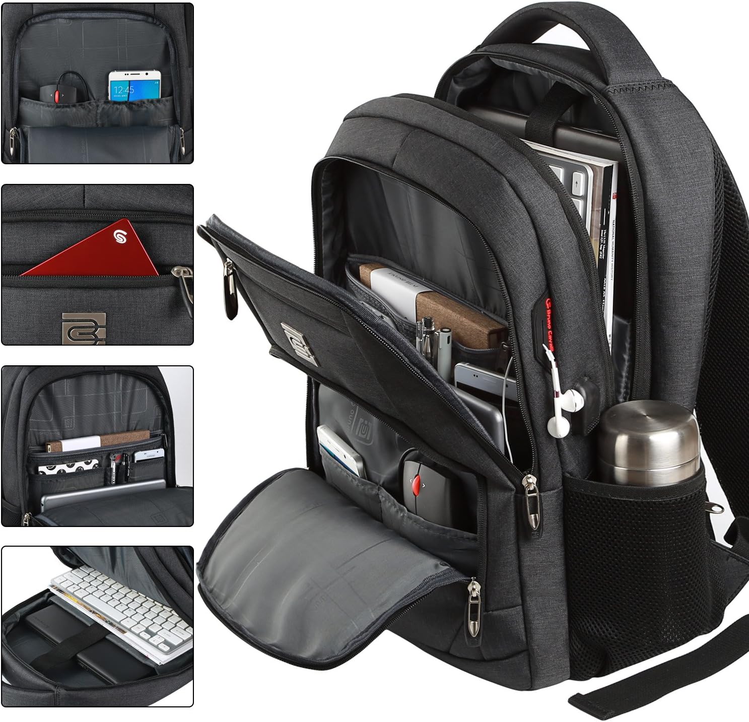 Custom Business Laptop Backpack with Organized Compartments