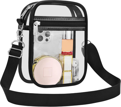 Custom Clear Crossbody Messenger Bag for Stadium Events
