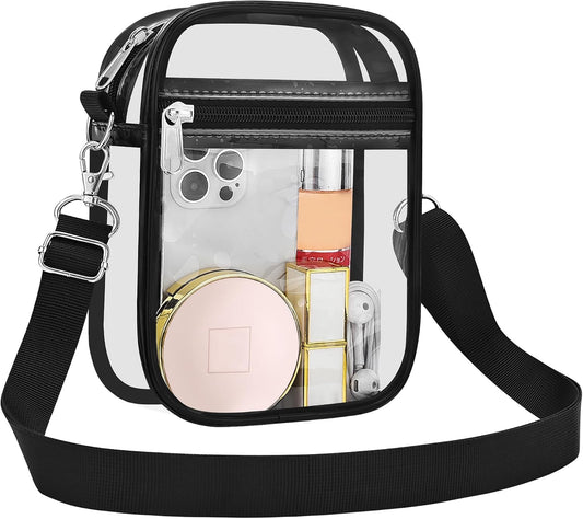 Custom Clear Crossbody Messenger Bag for Stadium Events