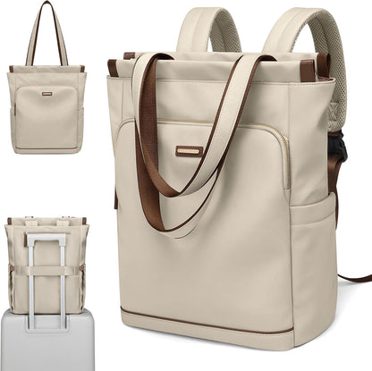 Custom Convertible Laptop Backpack Tote with Padded Compartment