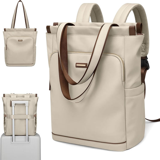 Custom Convertible Laptop Backpack Tote with Padded Compartment