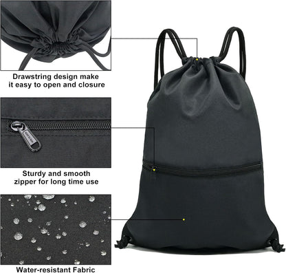Custom Drawstring Gym Backpack with Reinforced Corners