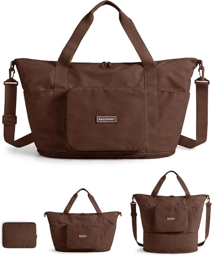 Custom Expandable Foldable Travel Bag with Trolley Sleeve