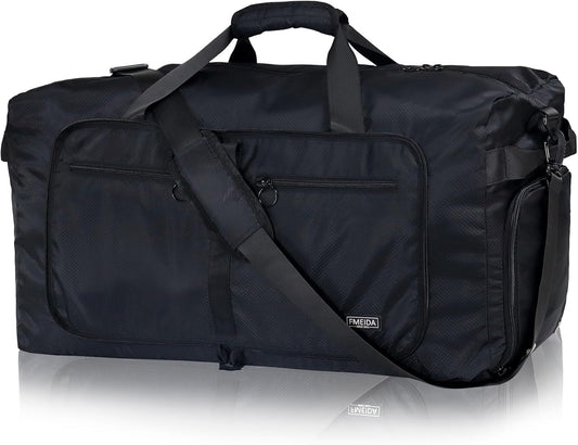 Custom Foldable Travel Duffel Bag with Shoe Compartment