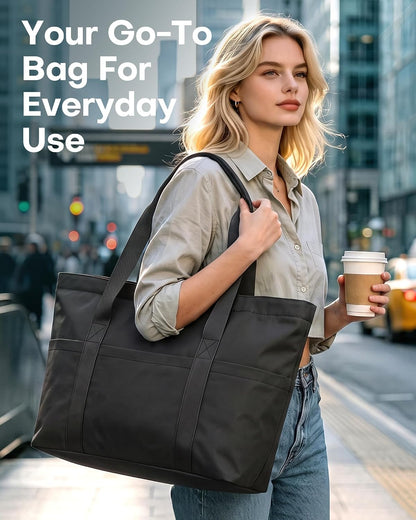 Custom Foldable Travel Tote Bag with Zipper