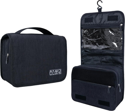 Custom Hanging Travel Toiletry Bag with Waterproof Compartments