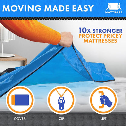 Custom Heavy-Duty Moving Storage Bag with Reinforced Handles