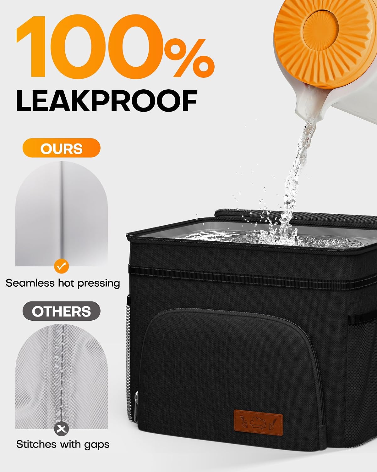 Custom Insulated Cooler Bag with Leak-Resistant Lining