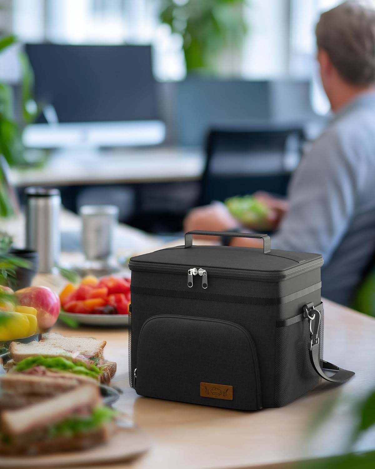 Custom Insulated Cooler Bag with Leak-Resistant Lining