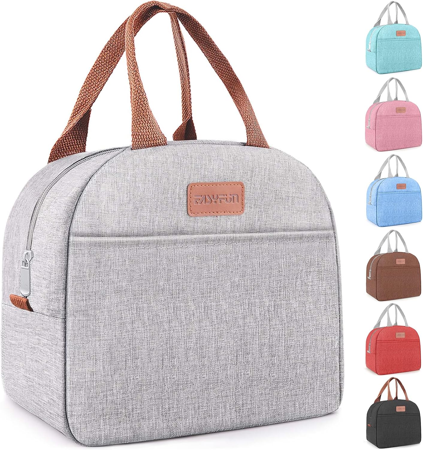 Custom Insulated Lunch Cooler Bag with Front Pocket
