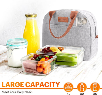 Custom Insulated Lunch Cooler Bag with Front Pocket