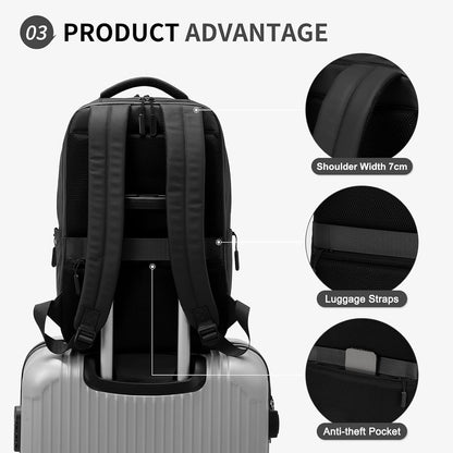 Custom Laptop Backpack with Anti-Theft Pocket