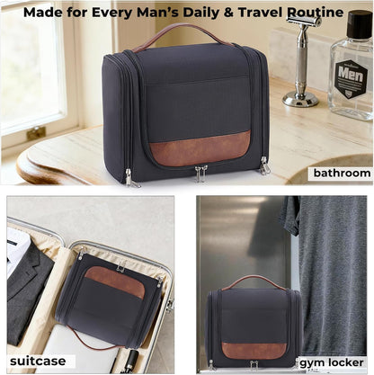Custom Large Hanging Travel Toiletry Bag with Hook
