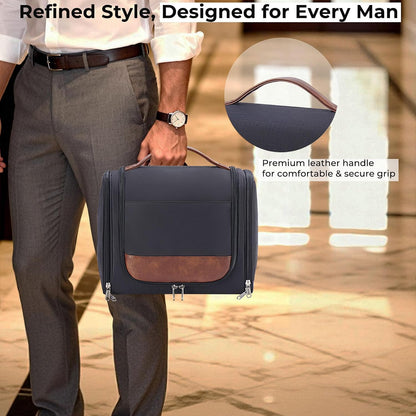 Custom Large Hanging Travel Toiletry Bag with Hook