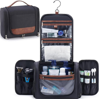 Custom Large Hanging Travel Toiletry Bag with Hook