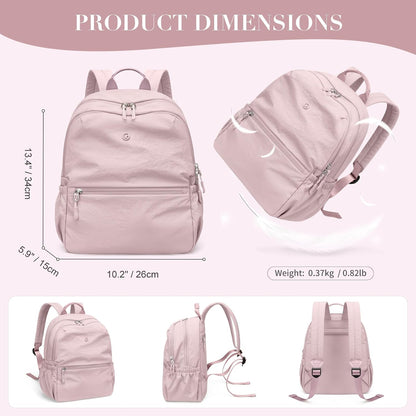 Custom Lightweight Nylon Backpack with Organized Compartments