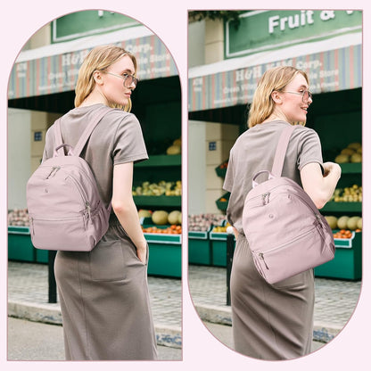 Custom Lightweight Nylon Backpack with Organized Compartments