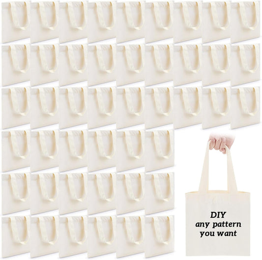 Custom Small Canvas Tote Bag for Crafts and Events