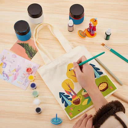 Custom Small Canvas Tote Bag for Crafts and Events