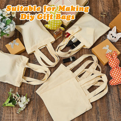 Custom Small Canvas Tote Bag for Crafts and Events