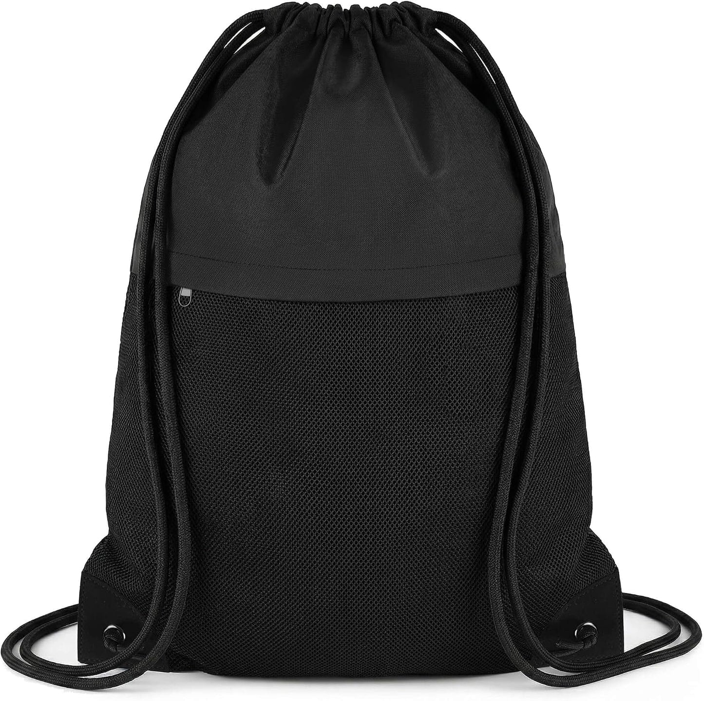 Custom Sports Drawstring Backpack with Mesh Pocket