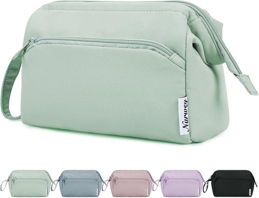 Custom Travel Cosmetic Bag with Wide Open Structure