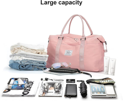 Custom Travel Duffel Bag with Wet Pocket