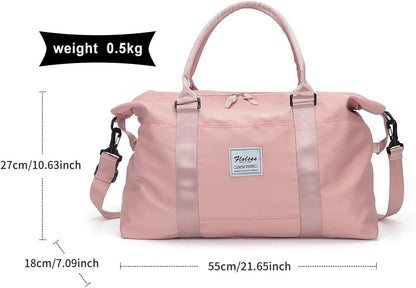 Custom Travel Duffel Bag with Wet Pocket
