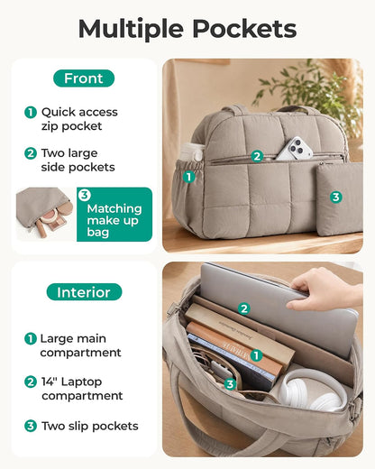 Custom Travel Gym Duffel Bag with Pouch Set