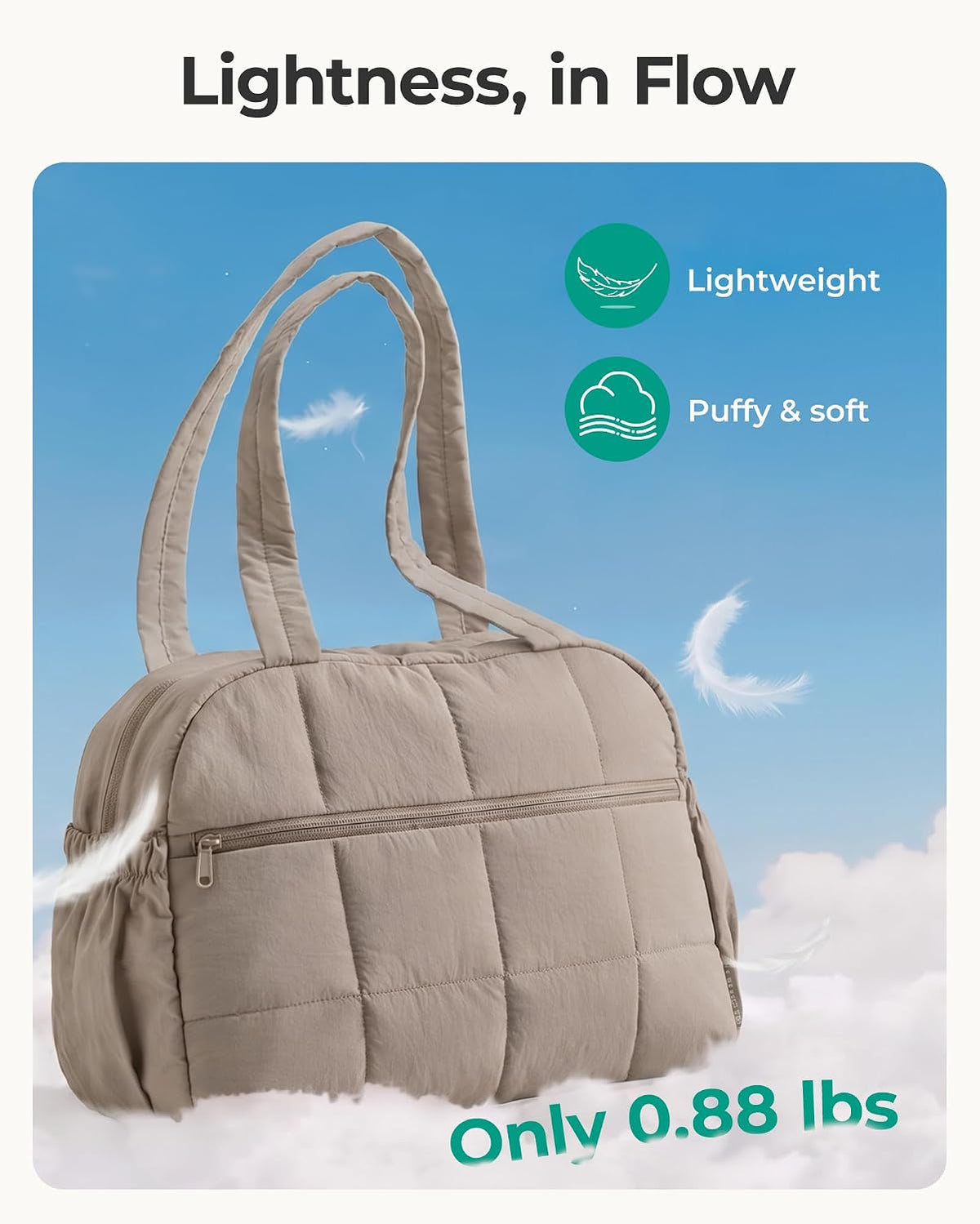 Custom Travel Gym Duffel Bag with Pouch Set