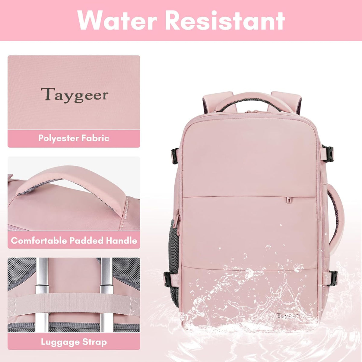 Custom Travel Laptop Backpack with Carry-On Compartments