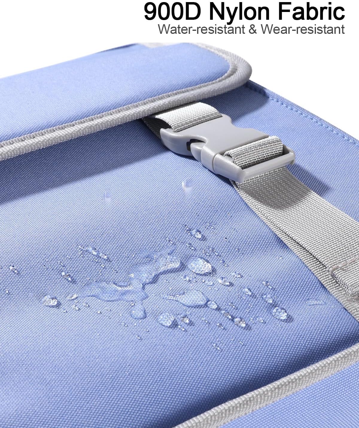 Custom Zipper Binder Bag with Shoulder Strap
